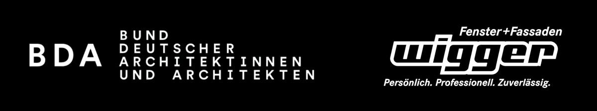 Logo BDA und Logo Wigger Fenster + Fassaden